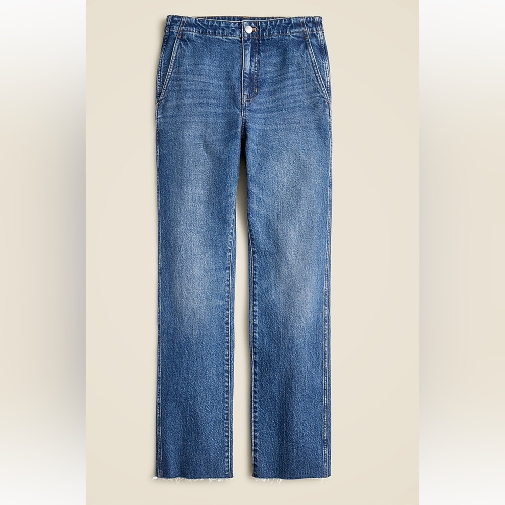 J. Crew 96’ Straight-Leg Denim Jeans in Medium Wash | 23